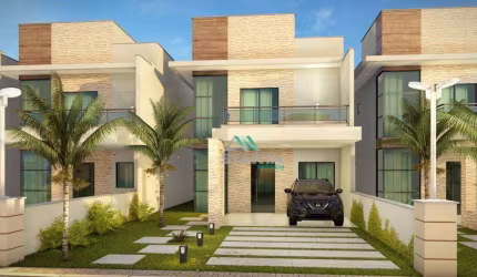 Casa duplex com 03 suítes à venda - Tamatanduba - Eusébio/CE