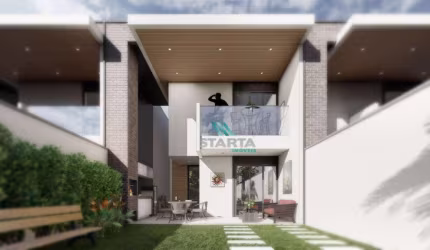 Casa com 4 dormitórios à venda, 158 m² por R$ 640.000,00 - Edson Queiroz - Fortaleza/CE