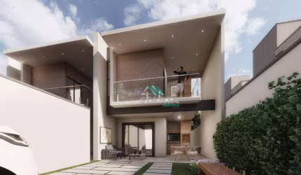 Casa com 4 dormitórios à venda, 150 m² por R$ 625.000,00 - Edson Queiroz - Fortaleza/CE