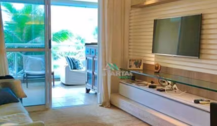 Apartamento de 100m²  mobiliado e projetado disponível para venda no Porto das Dunas!