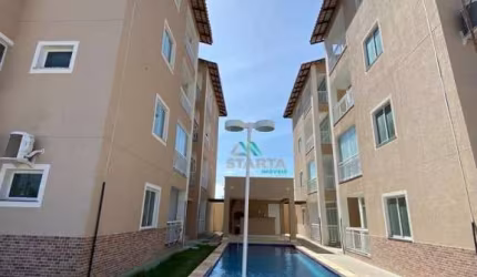 Apartamento com 2 dormitórios à venda, 46 m²  - Porto das Dunas - Aquiraz/CE