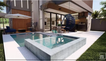 Casa com 4 dormitórios à venda, 243 m² por R$ 1.490.000,00 - Eusébio - Eusébio/CE