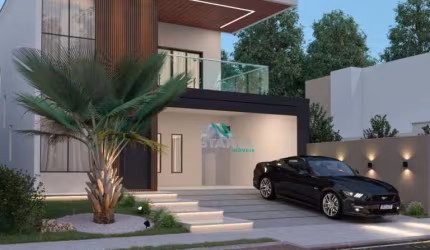Casa com 4 dormitórios à venda- Cidade Alpha - Eusébio/CE