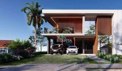 Casa no Alphaville, Cidade Alpha, com 4 dormitórios à venda por R$ 2.450.000 - Santo Antonio - Eusébio/CE