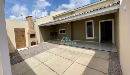 Casa Plana com 03 suítes proximo washington Soares