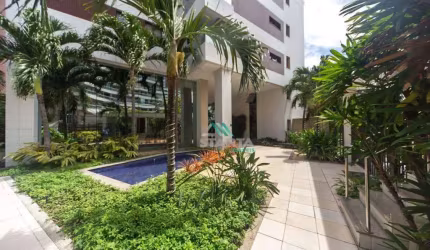 Apartamento com 4 dormitórios para alugar, 206 m² por R$ 12.036,54/mês - Meireles - Fortaleza/CE