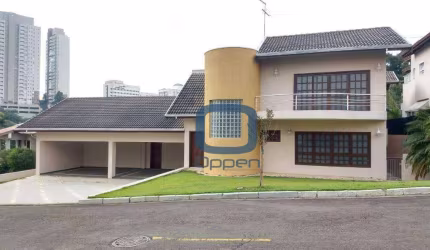 Casa com 4 dormitórios para alugar, 680 m² por R$ 13.970,00/mês - Jardim Paiquere  - Valinhos/SP