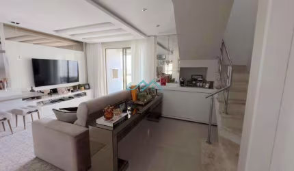 Apartamento Duplex à venda em Florianópolis, Balneário, com 3 suítes, com 138.18 m²