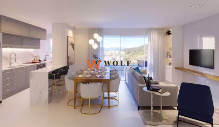 Apartamento com 3 quartos à venda na Rua do Bunganvília, 100, Cidade Universitária Pedra Branca, Palhoça por R$ 890.000