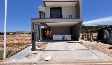 Casa em condomínio fechado com 3 quartos à venda na Avenida Wilson Castelo Branco, 438, Deltaville, Biguaçu por R$ 1.190.000