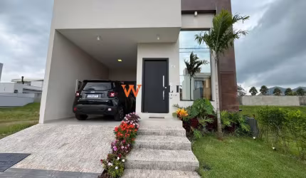 Casa em condomínio fechado com 2 quartos à venda na Avenida Deltaville, 29, Beira Rio, Biguaçu por R$ 889.000