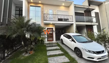 Casa em condomínio fechado com 4 quartos à venda na Avenida Deltaville, 20, Beira Rio, Biguaçu por R$ 1.390.000