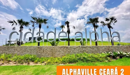 Lote em condomínio no Alphaville Ceará 2 - Cidade Alpha, Eusébio