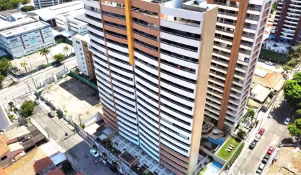 Apartamento cobertura duplex projetada com 4 quartos na Varjota/Mucuripe - Fortaleza
