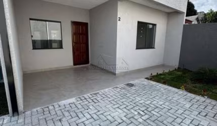 Casa com 3 quartos à venda na Rua Jaraguá, 174, Estação, Araucária, 85 m2 por R$ 470.000