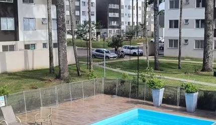 Apartamento com 2 quartos à venda na Rua Maria Joaquina Vaz, 721, Jardim Itaqui, Campo Largo por R$ 160.000
