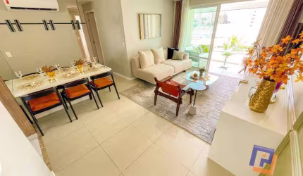 Apartamento PORTEIRA FECHADA no Estação Das Flores com 3 quartos à venda, 89 m² - Cambeba - Fortaleza/CE