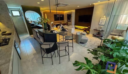 Apartamento na planta com 3 suítes à venda, 119 m² - Guararapes - Fortaleza/CE
