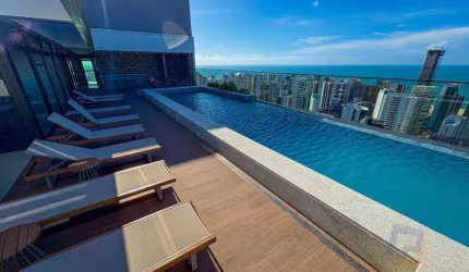Apartamento para investimento à venda, 40 m² - Meireles - Fortaleza/CE