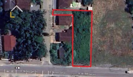 Terreno à venda, 1065 m² por R$ 720.000,00 - Nova Brasília - Joinville/SC