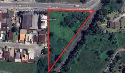 Terreno à venda, 3791 m² por R$ 1.950.000,00 - Nova Brasília - Joinville/SC