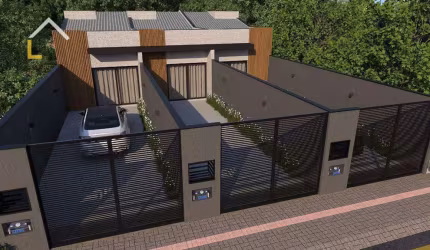 Casa com 2 dormitórios à venda, 54 m² por R$ 360.000,00 - Aventureiro - Joinville/SC