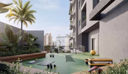 Apartamento com 2 dormitórios à venda, 58 m² por R$ 559.615,89 - Anita Garibaldi - Joinville/SC