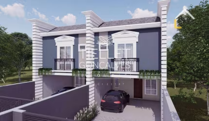 Casa com 3 dormitórios à venda, 160 m² por R$ 890.000,00 - Atiradores - Joinville/SC