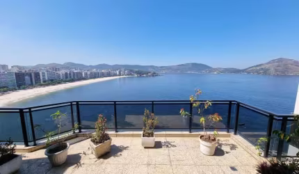 Asset imóveis vende Cobertura triplex, luxo, com 6 quartos (4suítes), 530 m², por R$ 6.500.000 - Icaraí - Niterói/RJ