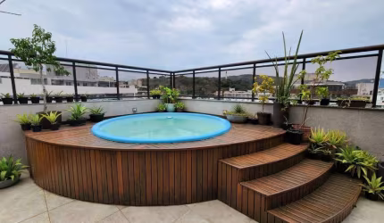 Asset Imóveis vende Cobertura duplex Alto Padrão com 4 quartos (2suítes), 230m², por R$ 1.800.000 - Santa Rosa - Niterói/RJ