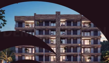 Apartamento para Venda em Ubatuba, Praia das Toninhas, 1 dormitório, 1 suíte, 2 banheiros, 1 vaga
