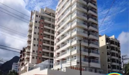 Apartamento para Locação em Caraguatatuba, Martim de Sá, 2 dormitórios, 1 suíte, 2 banheiros, 1 vaga