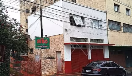 Loja e casa comercial 250m2 em terreno 406m2 centro de Londrina - Vende