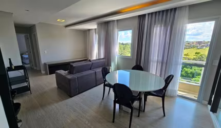 Apartamento para Locação em Bragança Paulista, Residencial das Ilhas, 2 dormitórios, 1 suíte, 2 banheiros, 1 vaga