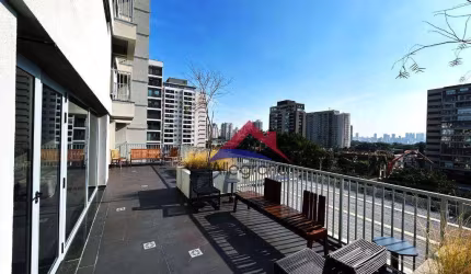 Apartamento com 1 dormitório para alugar, 22 m² por R$ 3.850,00/mês - Moema - São Paulo/SP