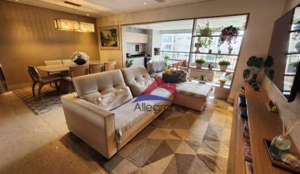More no Melhor Condomínio do Belém, Apto. com 4 dormitórios (2 suites), living amplo e varanda  gourmet, 155 m²  -  valor + R$ 1.850.000,00