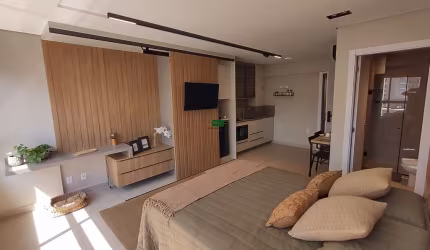 Apartamento decorado a venda  Indaiá, Caraguatatuba-SP Ed Innovate