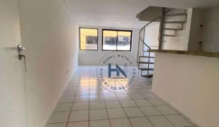 Loft com 2 dormitórios para alugar, 83 m² por R$ 2.500,00/mês - Cruz das Almas - Maceió/AL