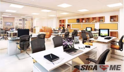 Sala comercial à venda, Chácara Santo Antônio, São Paulo.
