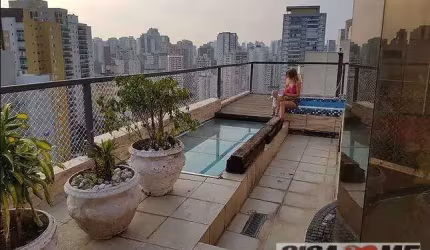 COBERTURA DUPLEX  164m2 A.U. REFORMADA AO LADO METRÔ PÇA ARVORE