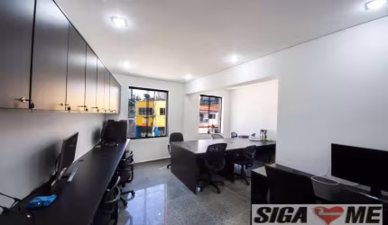 SALA COMERCIAL EM COWORKING NO BROOKLIN, ESPAÇO PARA 16 PESSOAS com 30m2.