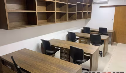 SALA COMERCIAL COWORKING 24M2 - BROOKLIN - LOCAÇÃO R$4.000,00 P/11 PESSOAS