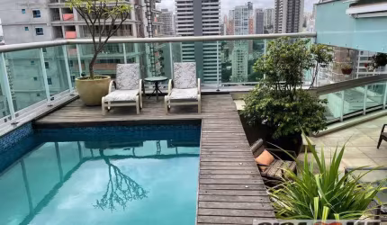 Cobertura Duplex em Perdizes com 274m² Locação R$25.000,00