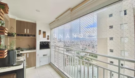 Apartamento com 4dorm sendo 1 suíte e 2 vagas para carro, com vista para o Parque Municipal de Barueri