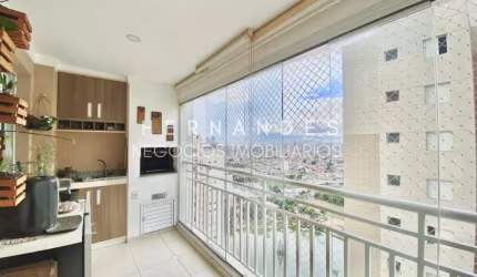 Apartamento com 4dorm sendo 1 suíte e 2 vagas para carro, com vista para o Parque Municipal de Barueri