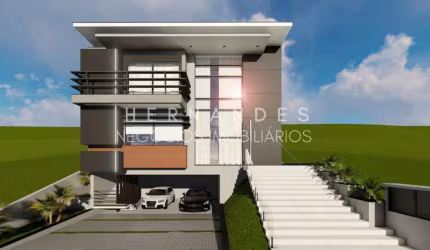 Residencial Itahyê em Alphaville imóvel com 420m² de terreno sendo 5 suítes, sendo 1 suíte no térreo ou um escritório com banheiro. Suite Master com H