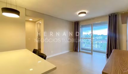 Apartamento à venda em Barueri-SP, no Melville Empresarial II: 1 quarto, 2 salas, 1 banheiro, 1 vaga, 50m² de área. Venha conferir!