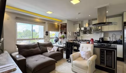 Apartamento à venda em Alphaville Empresarial: 2 quartos, 1 suíte, 2 salas, 2 banheiros, 1 vaga de garagem, 63m². Confira!
