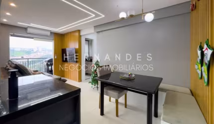 Imperdível! Apartamento à venda em Barueri-SP, na Vila São Luiz (Valparaízo) - 2 quartos, 2 salas, 1 vaga, 55m².