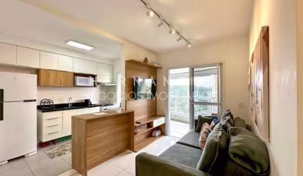 Apartamento Mobiliado com Ar condicionado no Glass alphaville Vista para o Alpha 01
